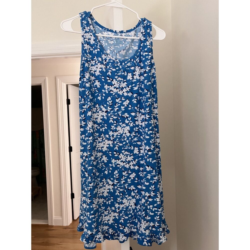 Women's Draper James Dress Size S/M In Blue Floral Print